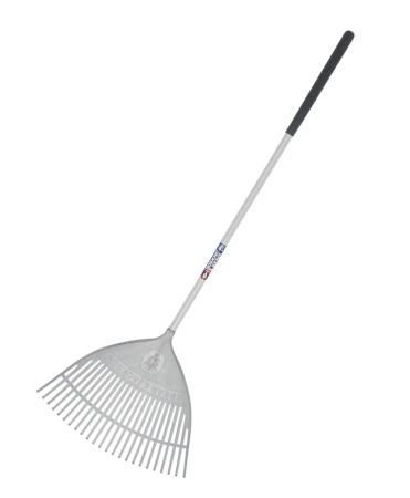 Furci si greble - Grebla tip evantai flexibila cu dinti de plastic, coada de aluminiu, Spear & Jackson Neverbend