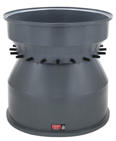 Vitei - Hranitoare comuna vitei cu 20 tetine, Milk Bar, 120l cu baza solida, amplasare pe sol