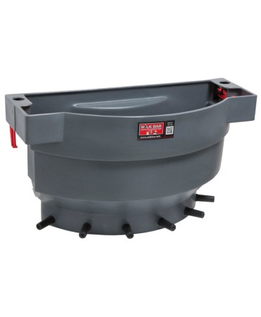 Alaptare vitei - Hranitoare comuna vitei cu 6 tetine, Milk Bar, 36l cu carlige de fixare Ezi Lock