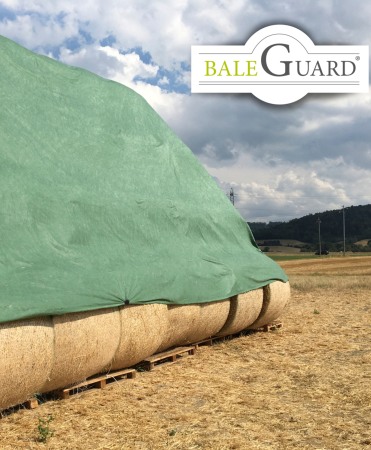 Plase si prelate - Invelitoare protectie baloti Zill BaleGuard, verde, 140 g/m²