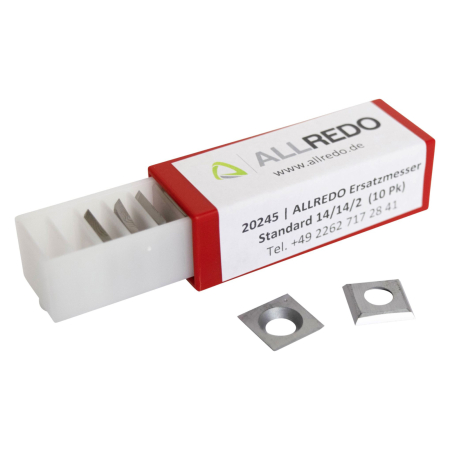 Discuri trimaj ongloane - Lame de schimb pentru disc trimaj ongloane Allredo, 14 x 14 x 2 mm, set 10 bucati
