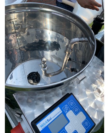 Milk Taxi pentru hranirea inteligenta a viteilor, cu pasteurizare [8]