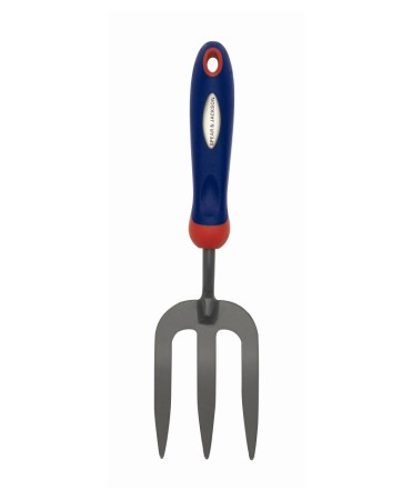 Furci si greble - Mini furca gradinarit cu 3 coarne otel carbon, coada plastic, Spear & Jackson Select Carbon