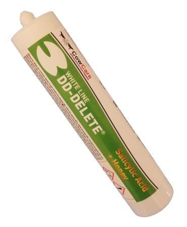 Pasta acid salicilic pentru ingrijirea ongloanelor, CowCare DD-Delete White, cartus 300 ml [1]