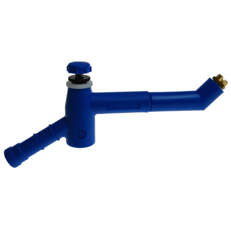 Echipamente si accesorii spalare - Pistol spalare mameloane, duza inclinata, Ambic UdderWash Extended
