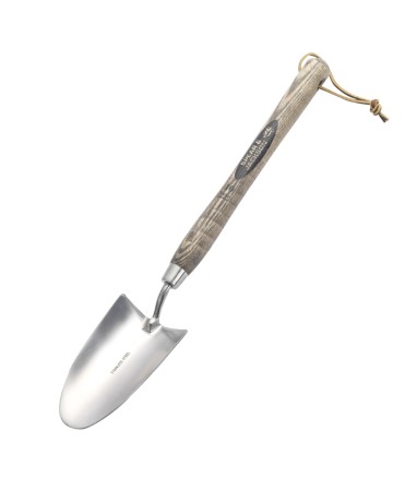 Plantatoare - Plantator lat cu lama inox, maner lemn mediu, Spear & Jackson Traditional Stainless