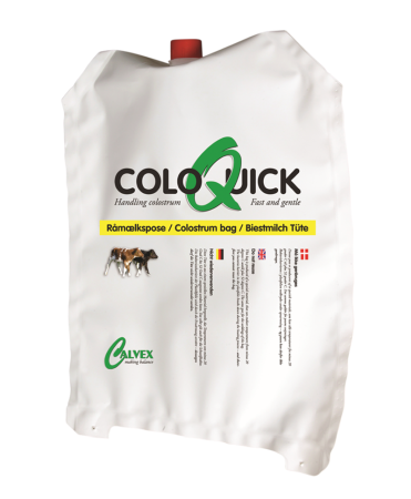 Produse consumabile - Pungi speciale coloQuick pentru depozitare colostru, cutie 125 bucati