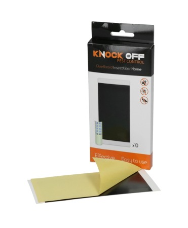 Produse consumabile - Rezerve cartoane adezive pentru aparatul de protectie impotriva mustelor, Knock Off InsectKiller Home, set 10 bucati