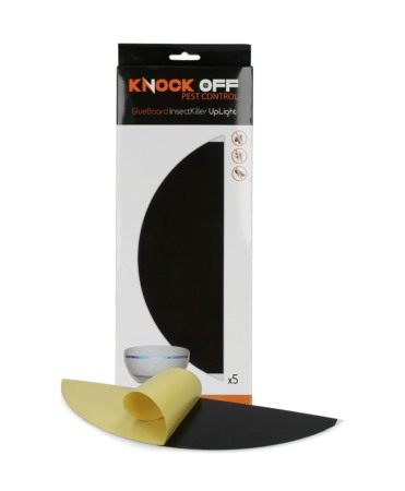 Produse consumabile - Rezerve cartoane adezive pentru aparatul de protectie impotriva mustelor, Knock Off InsectKiller UpLight, set 5 bucati