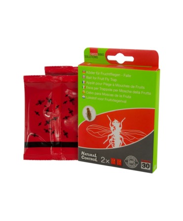 Impotriva insectelor - Rezerve momeala pentru capcana musculite de otet Swissinno Fruit Fly Trap, set 2 bucati