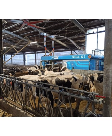 Robot de muls vaci BouMatic Gemini UP cu doua posturi [11]