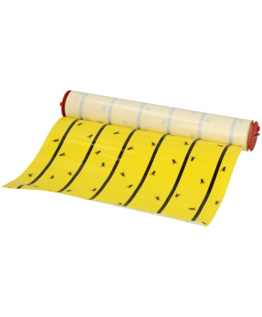 Rola hartie galbena adeziva pentru muste, Knock Off FlyRoll [2]