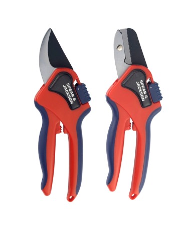 Seturi unelte gradinarit - Set cadou cu foarfeci tip bypass si nicovala, Spear & Jackson Razorsharp Advantage