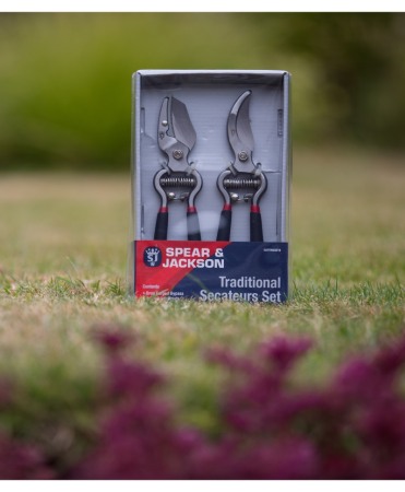 Set cadou cu foarfeci Vintage tip bypass si nicovala, Spear & Jackson Gift Sets [2]