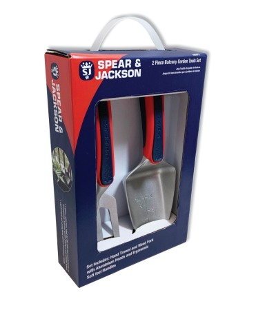Seturi unelte gradinarit - Set gradinarit cadou cu doua piese cu lame aluminiu, Spear & Jackson