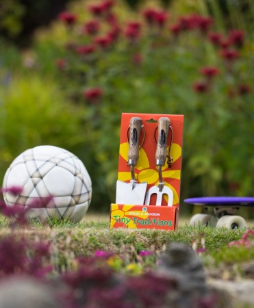 Set gradinarit cadou pentru copii cu doua piese cu lame inox, manere lemn, Spear & Jackson [3]