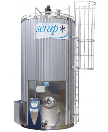 Silozuri stocare lapte - Siloz racire si stocare lapte vertical, Serap FIRST.SV