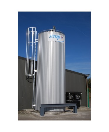 Siloz racire si stocare lapte vertical, Serap FIRST.SV [1]