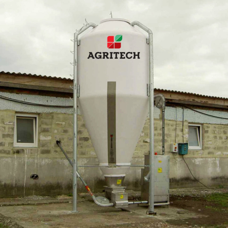 Siloz vertical, fibra de sticla, Agritech SIV [3]