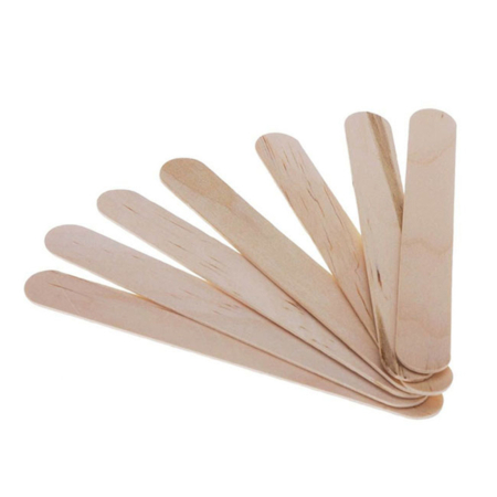 Spatule lemn, set 100 bucati