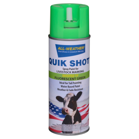 Dotari ferma - Spray vopsea pe baza de apa, cu uscare rapida, pentru marcarea animalelor, All-Weather Quickshot
