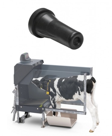 Tetine Milk Bar cu orificiu special, pentru automate alaptare vitei, set 10 bucati [1]