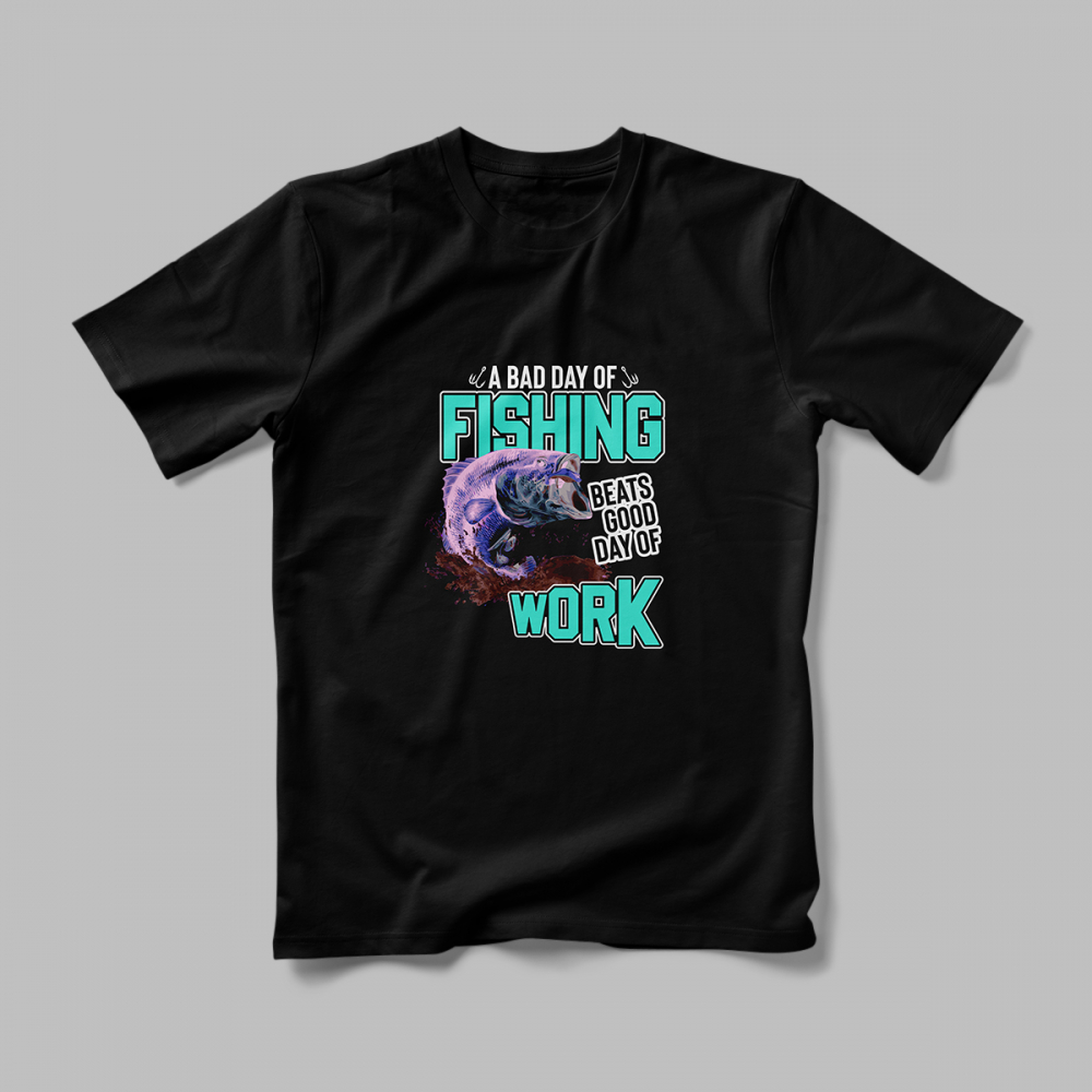 Tricou Personalizat A Bad Day [3]