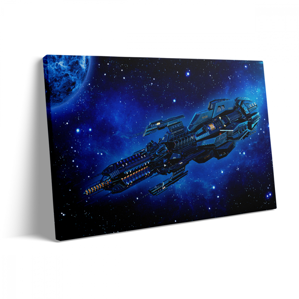 Tablou Canvas Navă Spațială 1 [3]