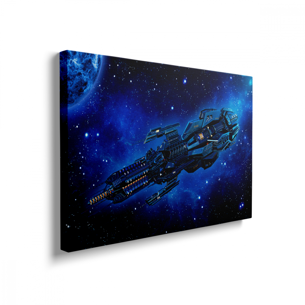 Tablou Canvas Navă Spațială 1 [2]