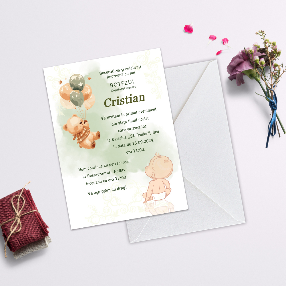Invitație de Botez Baby [1]