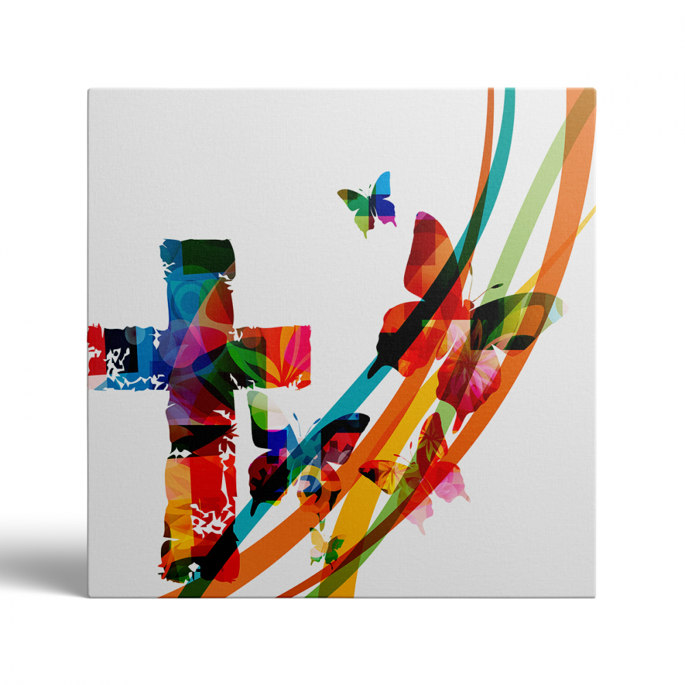 Tablou Canvas Abstract Cross [2]