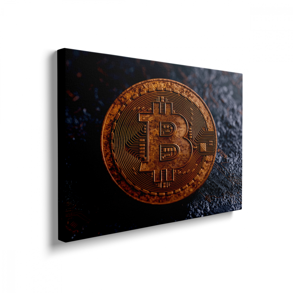 Tablou Canvas Bitcoin Symbol 2 [2]