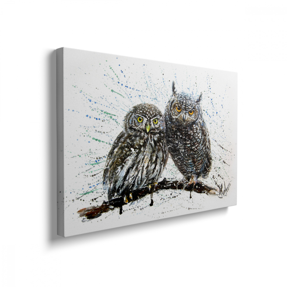 Tablou Canvas Bufnițe [2]