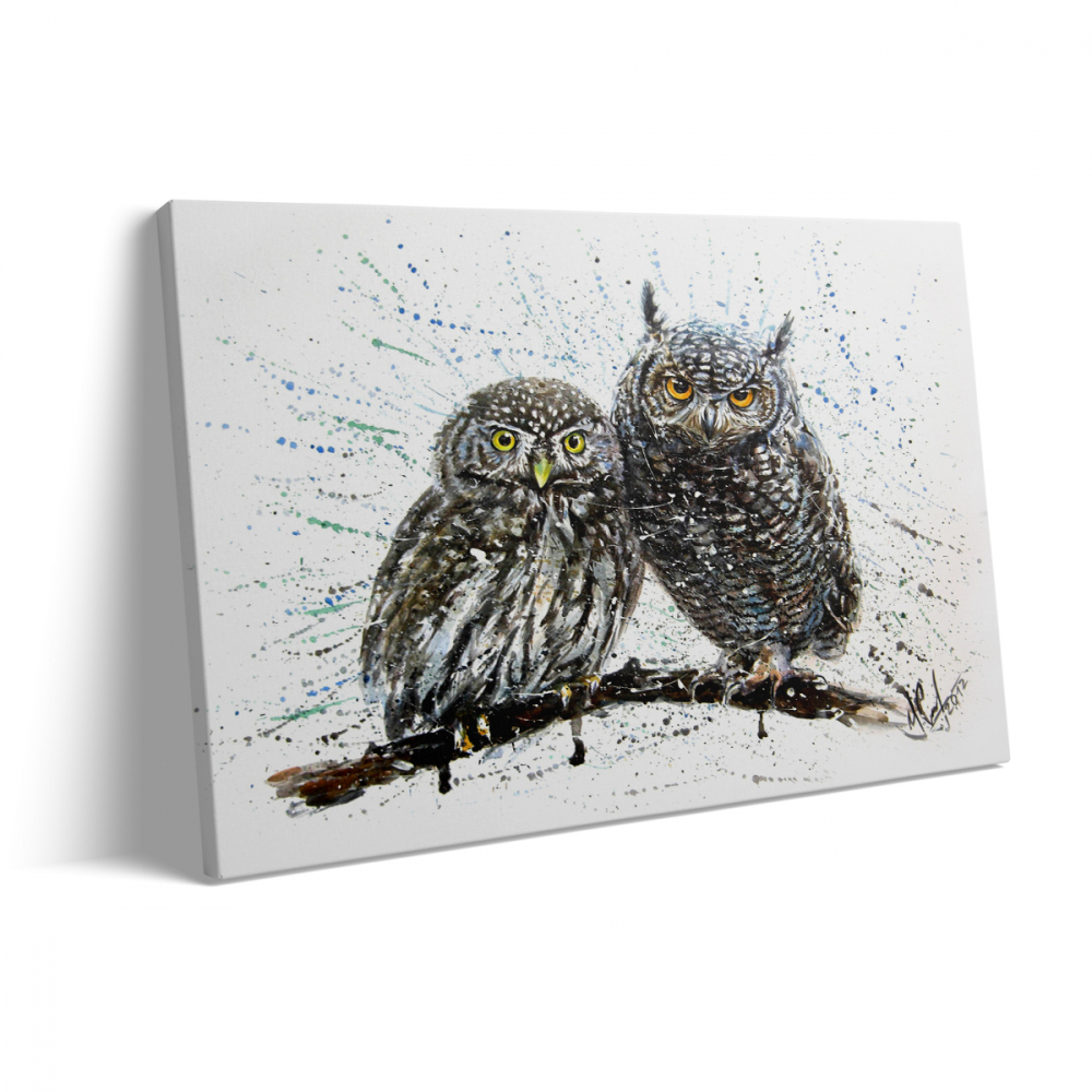 Tablou Canvas Bufnițe [3]