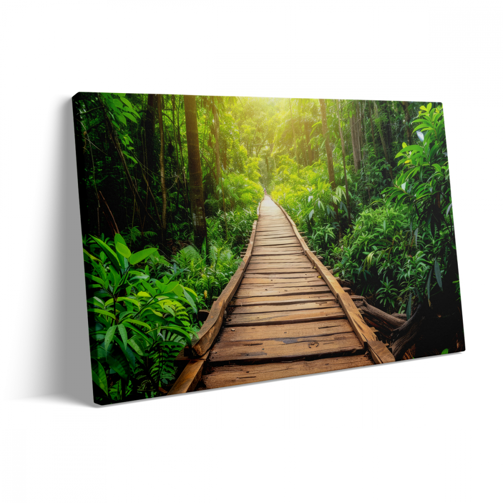 Tablou Canvas Calea de Lemn [3]