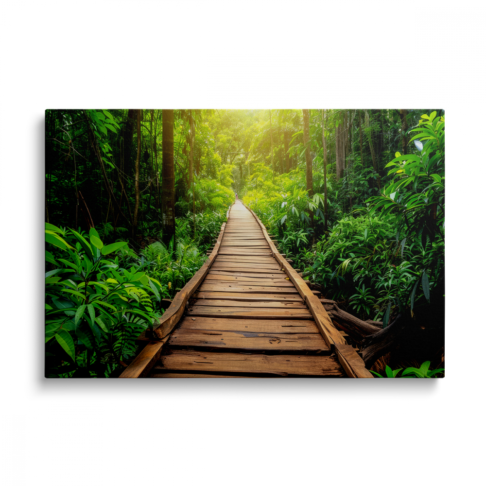 Tablou Canvas Calea de Lemn [1]