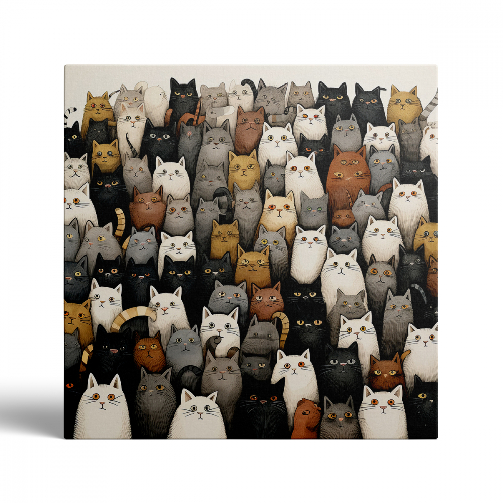 Tablou Canvas Cats [2]