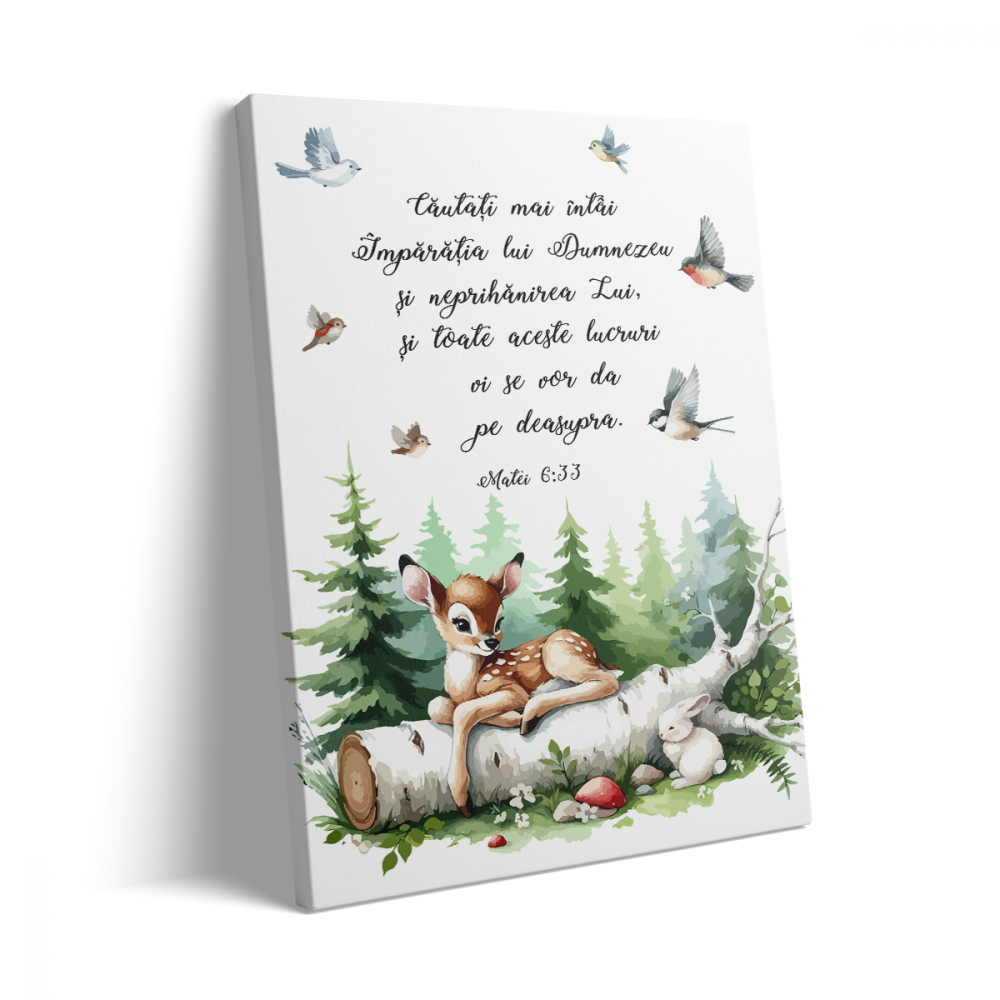 Tablou Canvas Căutați mai întâi Împărăția [3]