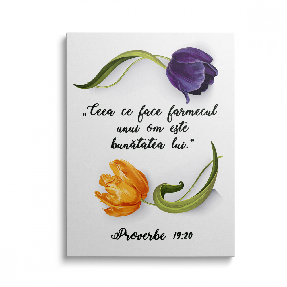 Tablou Canvas Ceea ce face farmecul unui om [1]