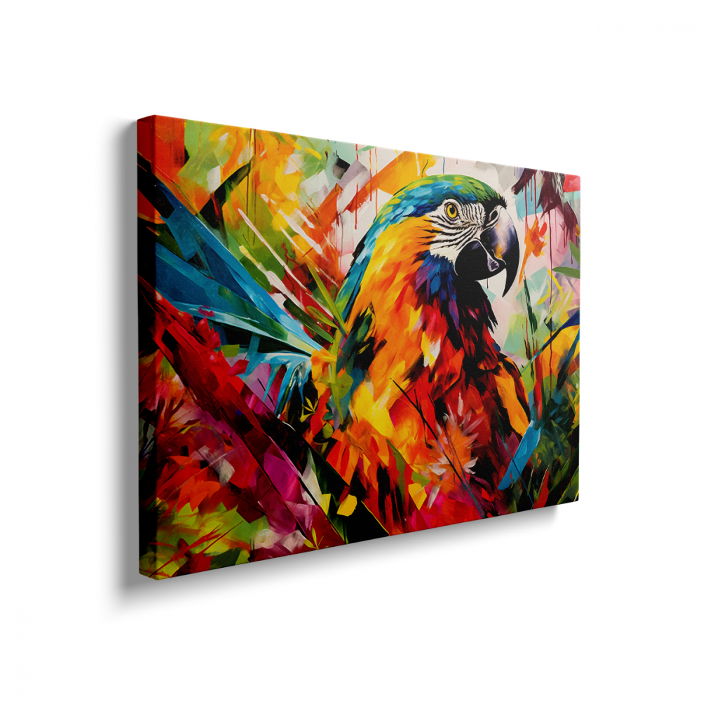 Tablou Canvas Colorful Parrot [2]