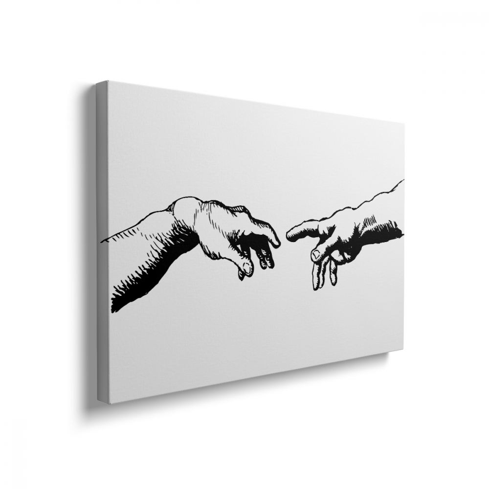 Tablou Canvas Crearea lui Adam [2]