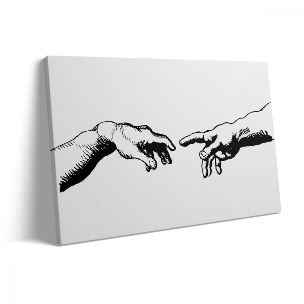 Tablou Canvas Crearea lui Adam [3]