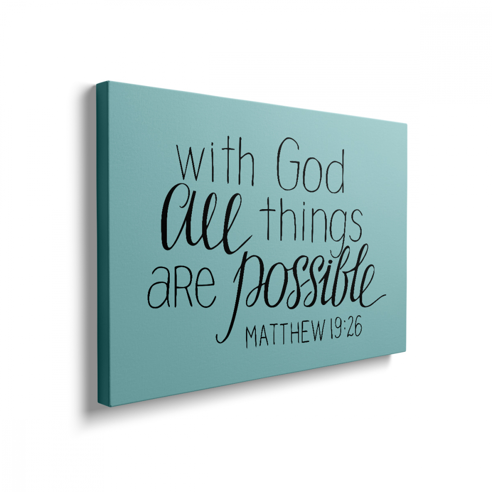 Tablou Canvas Cu Dumnezeu [2]