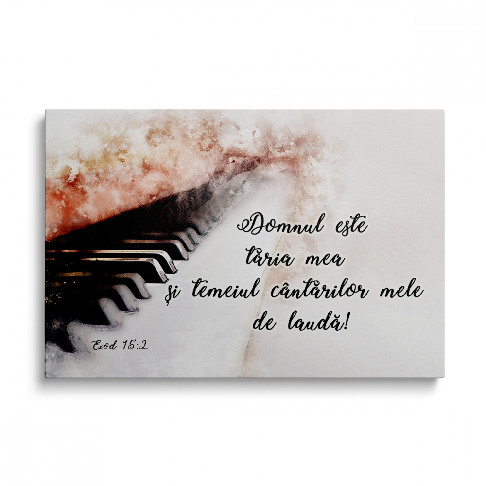 Tablou Canvas Domul este tăria mea [1]