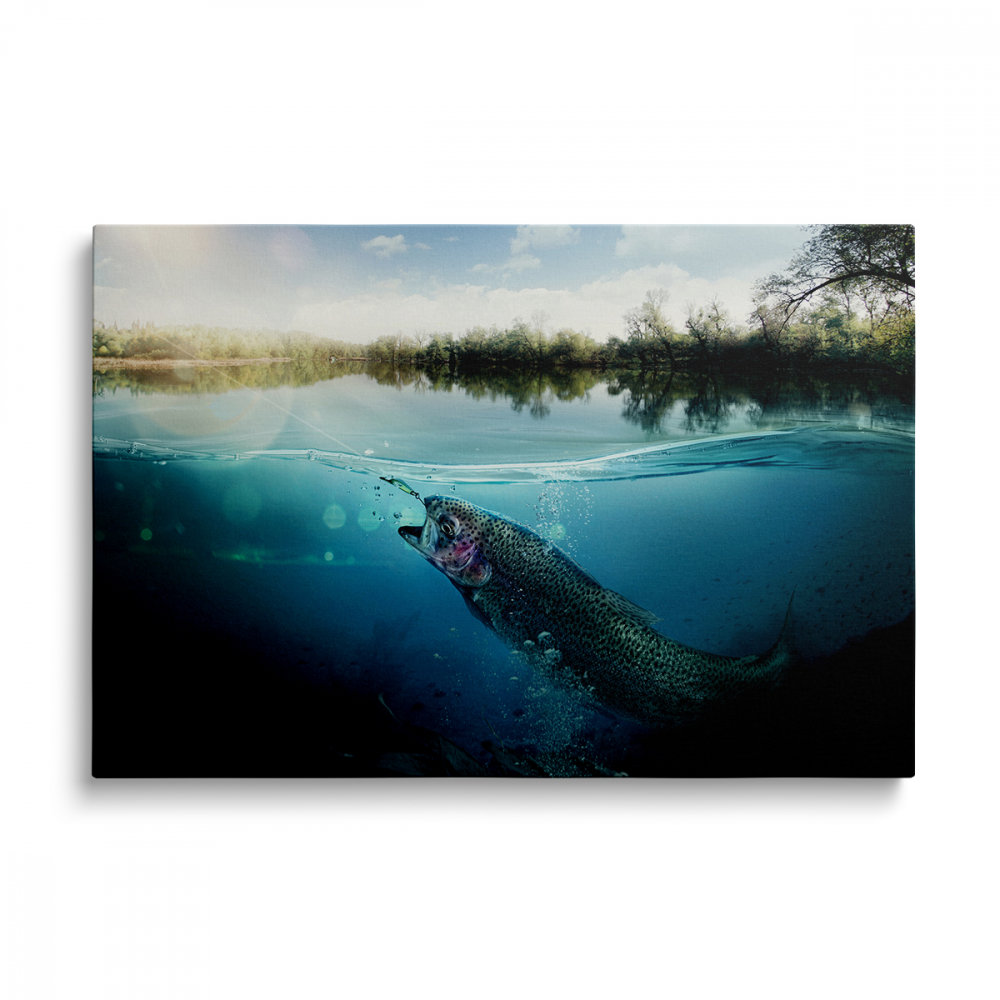 Tablou Canvas Quiet Fishing [1]