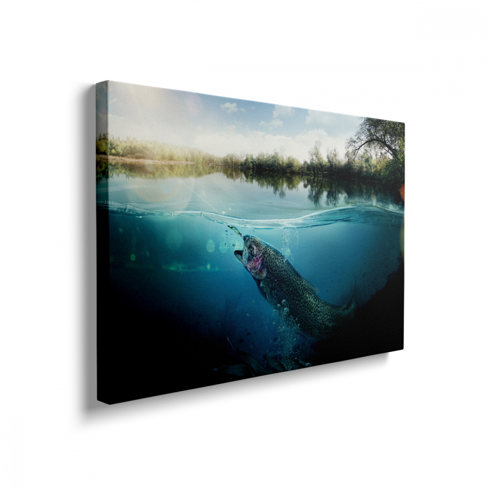 Tablou Canvas Quiet Fishing [2]