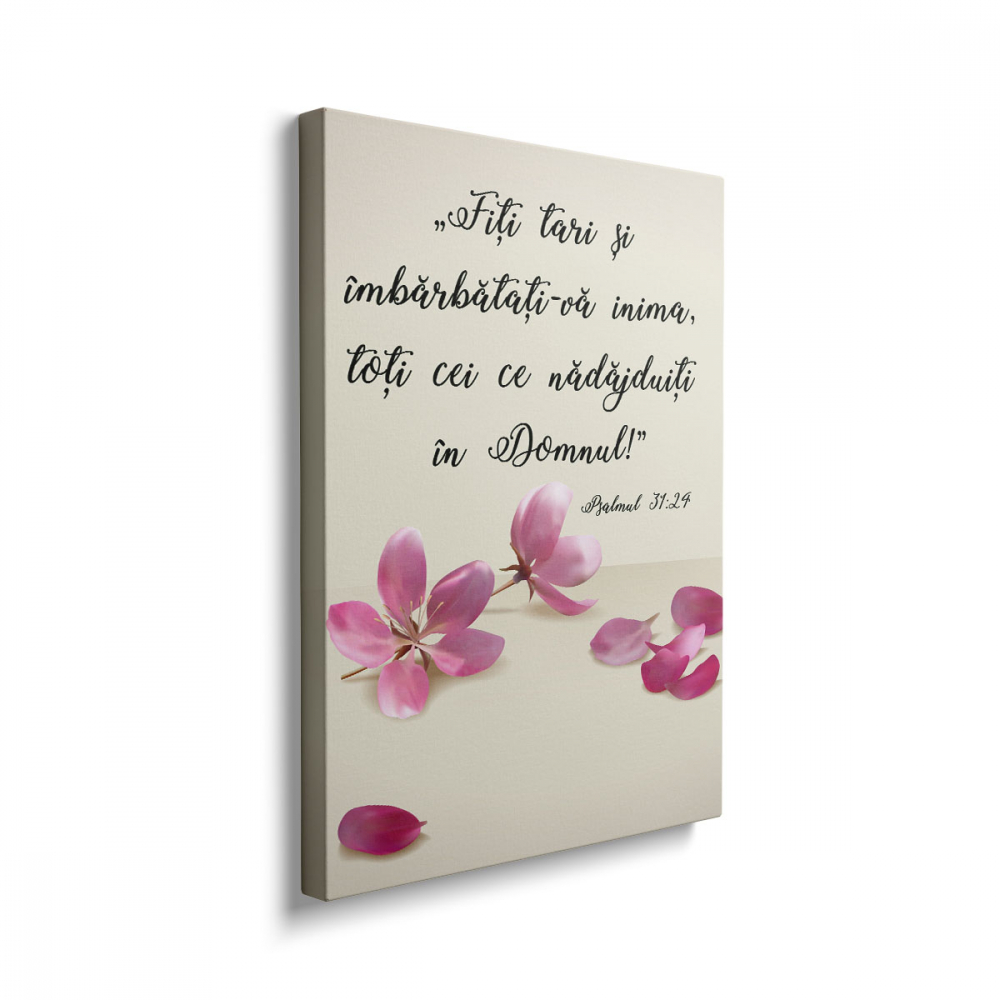 Tablou Canvas Fiți Tari [2]