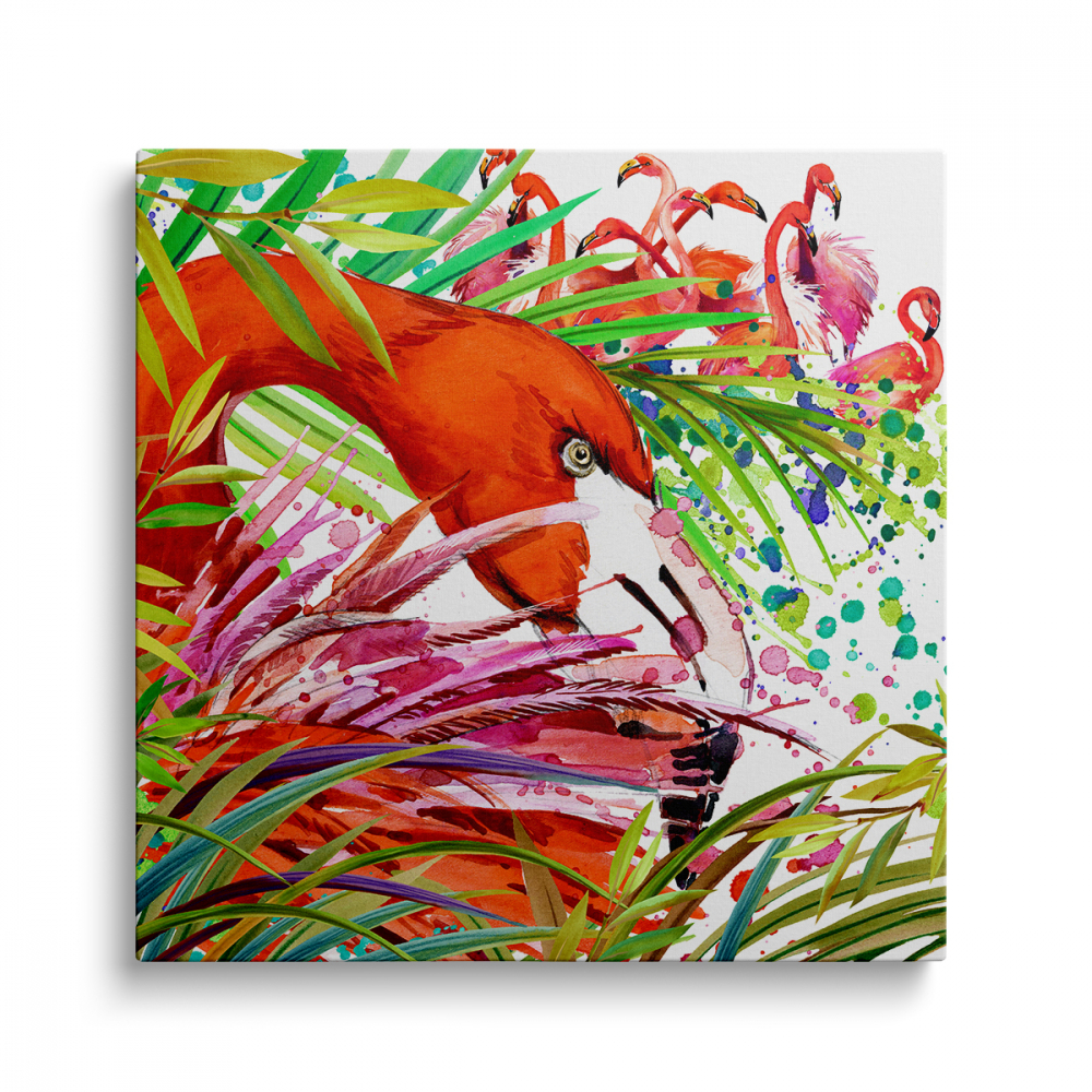 Tablou Canvas Flamingo Bird [1]