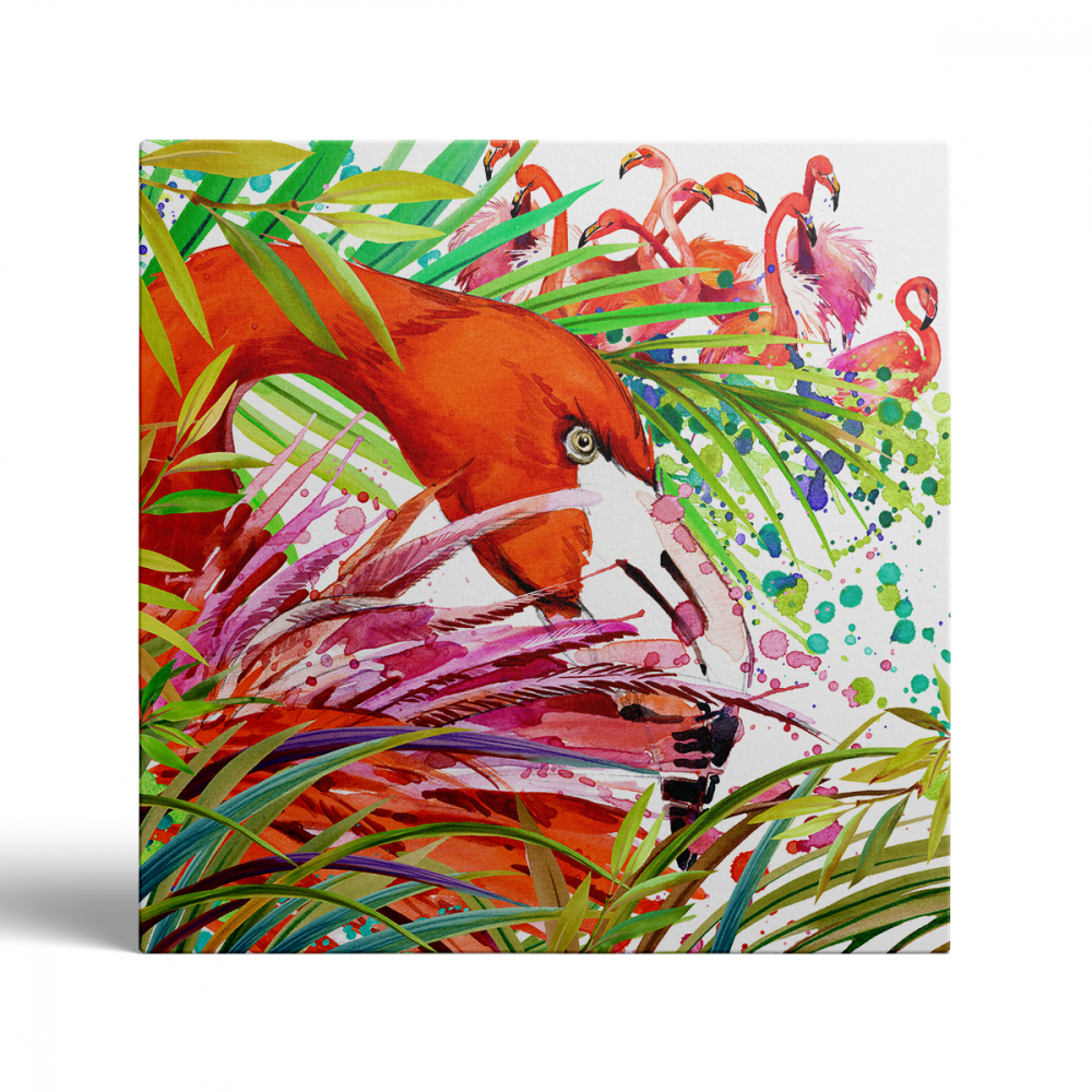 Tablou Canvas Flamingo Bird [2]