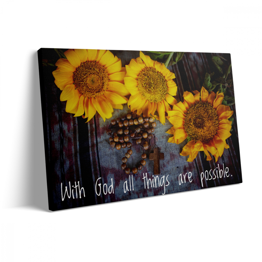 Tablou Canvas Flori de soare [3]